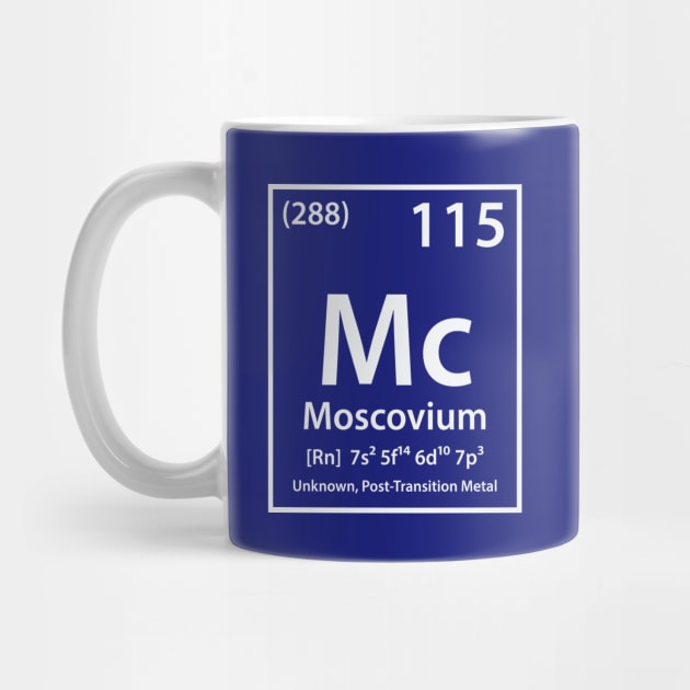 Moscovium Element by cerebrands